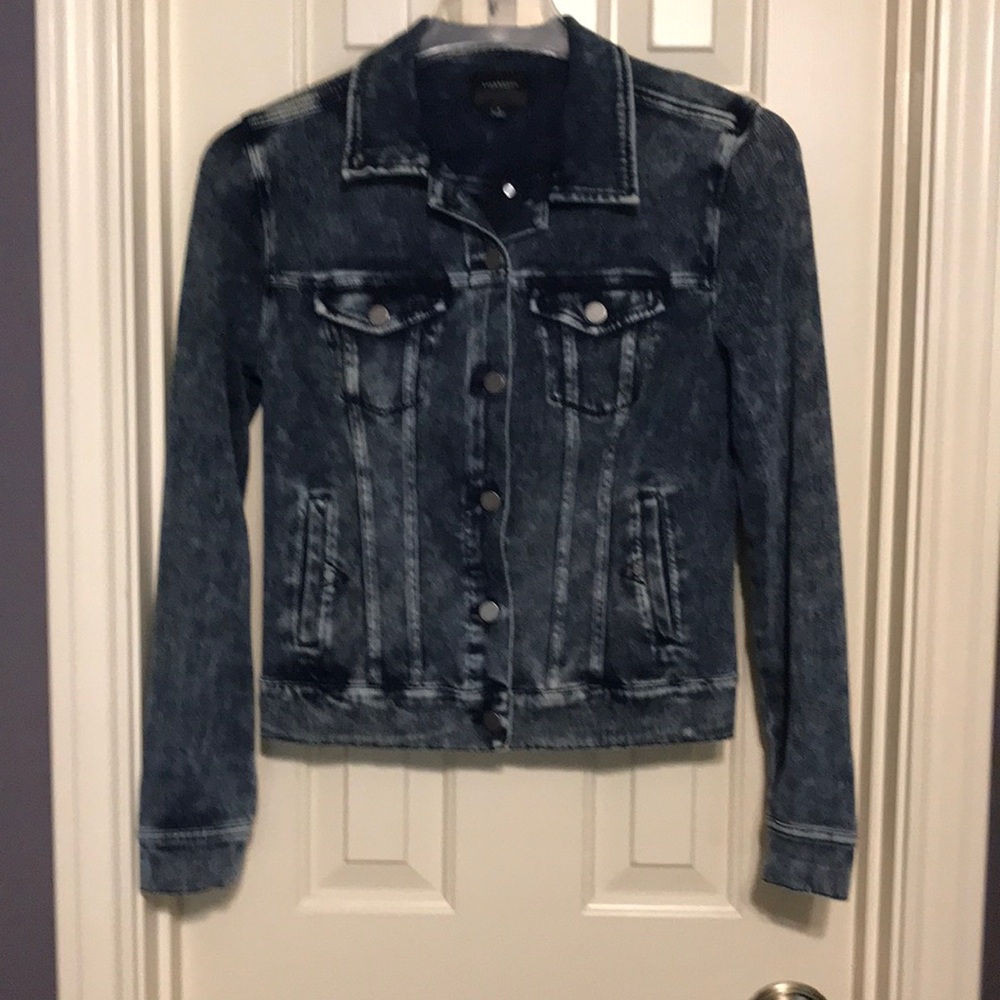 Liverpool Knit Jeans Jacket. Sz S